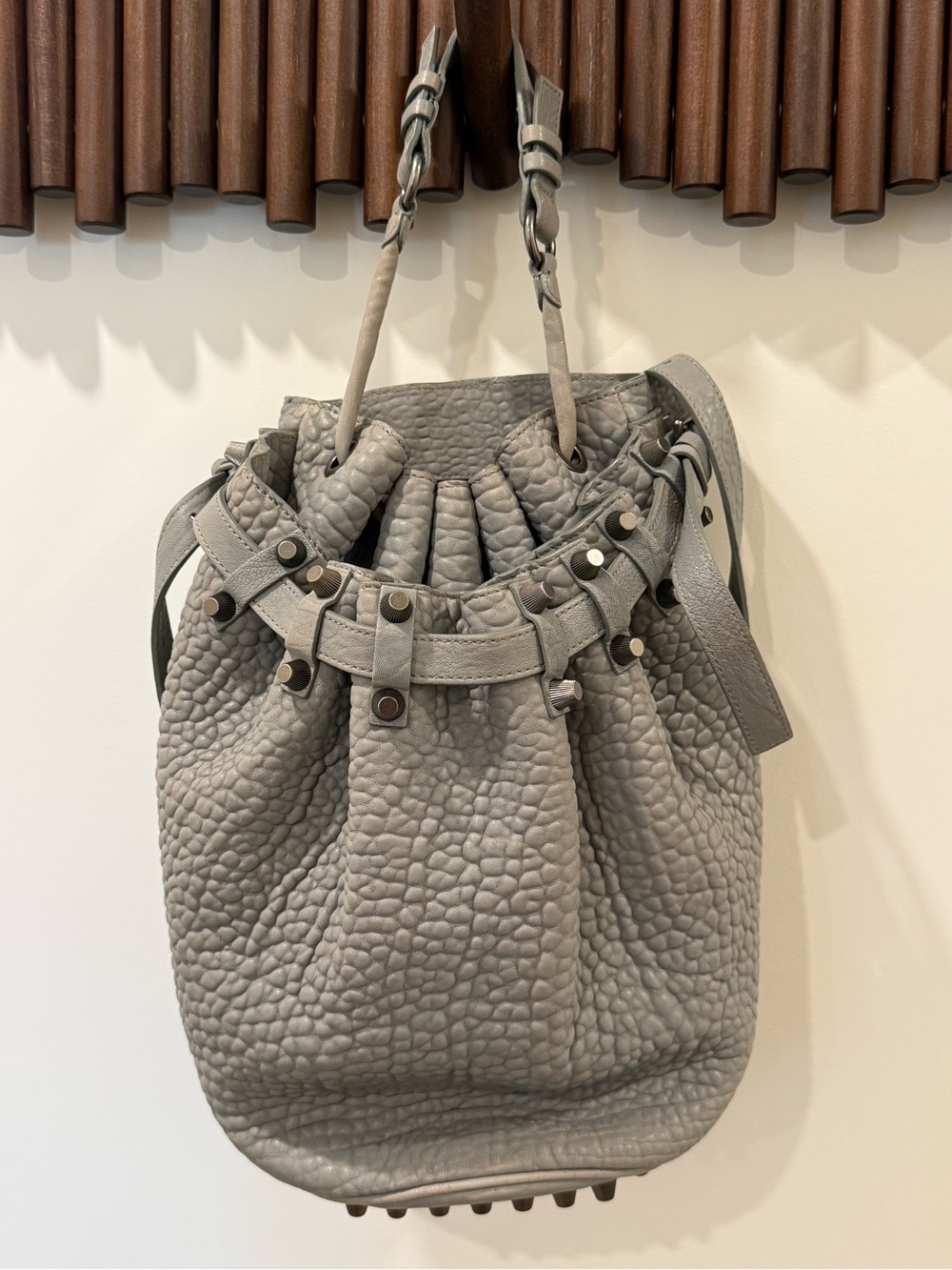 Alexander Wang Diego Bucket Bag (grey)